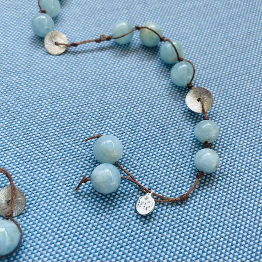 In2Design Carola Larait - Aquamarine / Silver - Picture 5 of 6